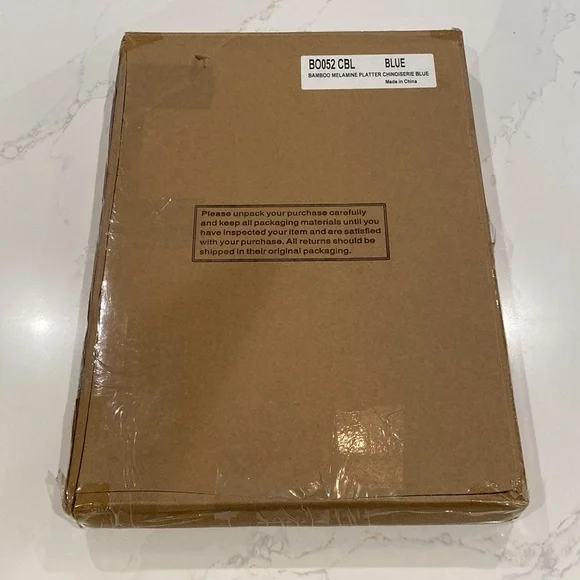 NWT Ballard Design Bamboo Melamine Platter - Picture 6 of 6